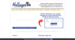 Desktop Screenshot of hallagenink.com